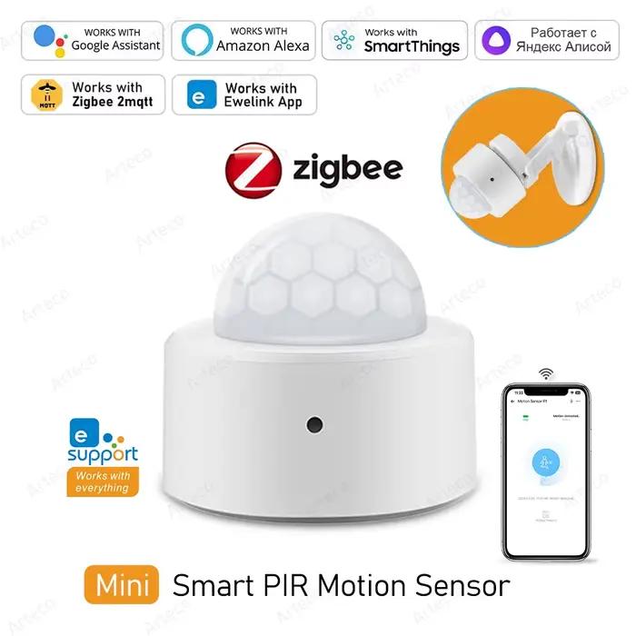 Capteur de Mouvement Zigbee 3.0 Intelligent PIR Sensible Humain et Animaux Corps Détection Surveillance Fiable Maison Sécurisée Occasions Spéciales