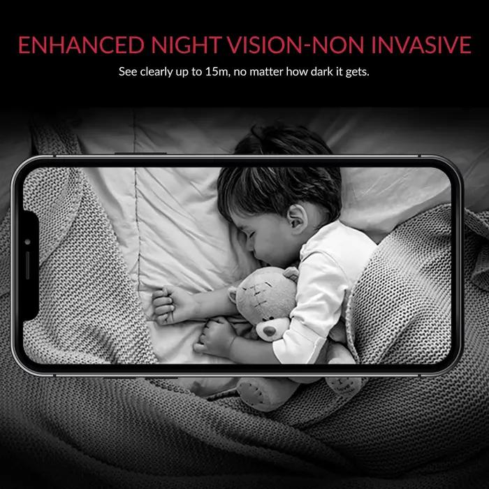 YI Pro 2K Wifi caméra domestique 2/4 pièces Kit 3MP avec Vision nocturne Protection de sécurité IP alimenté par AI détection humaine/son