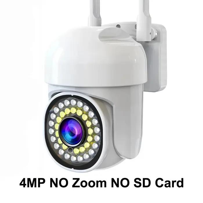 Yoosee 4K 8MP trois objectifs double écrans 10X Zoom optique couleur Vision nocturne suivi automatique caméras de Surveillance Audio bidirectionnelle