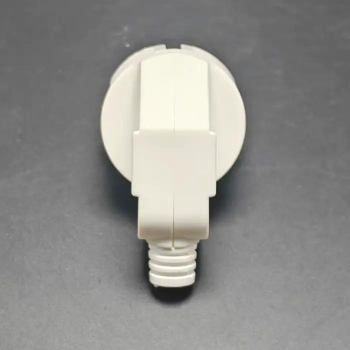 Prise filaire de style européen 4.8mm 16A 250V avec protection contre les surtensions pour installation électrique sécurisée et moderne
