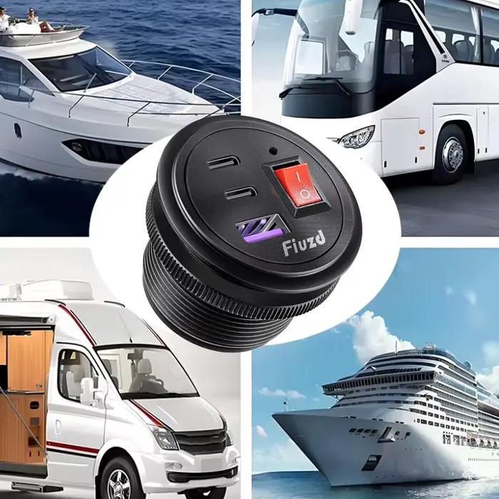 Prise usb automobile 12v