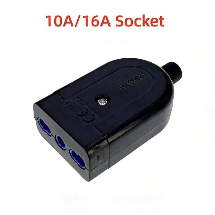 Adaptateur de prise italien standard 10A 16A avec protection contre les surcharges pour usage domestique et professionnel occassions spéciales