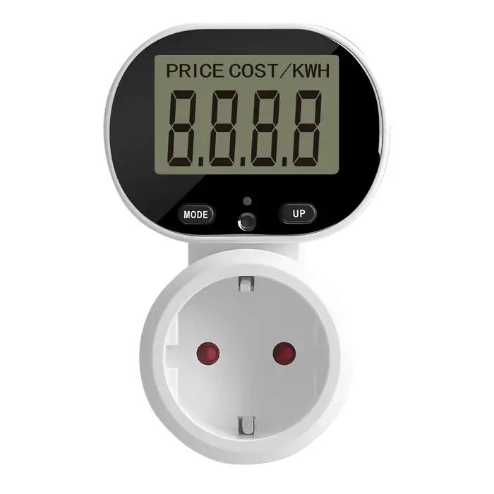 Compteur d'énergie wattmètre 16A énergie consommation d'énergie électrique compteur prise 220 volts