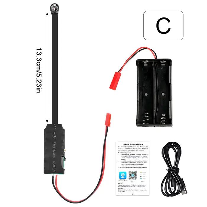 HD 1080P bricolage Portable 4K WiFi IP Mini caméra détection de mouvement vue à distance P2P sans fil Micro caméscope enregistrement en boucle