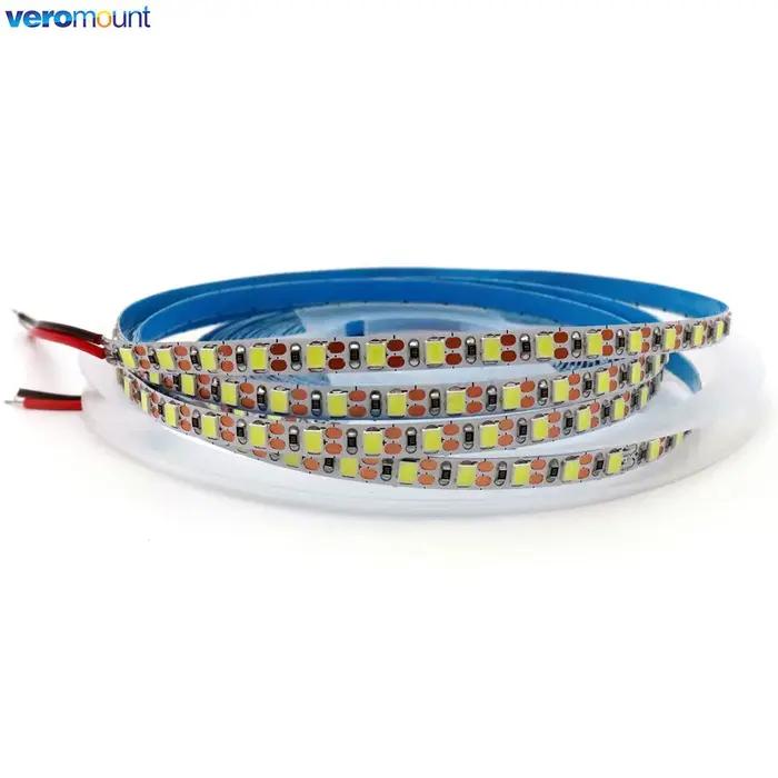 Bande LED 5m 5V DC 2835 60LED s/m 120LED s/m 1 LED par coupe bande Flexible 5mm 8mm PCB IP20 pas d'é