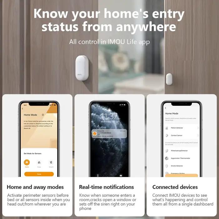 IMOU – système d'alarme Wifi domestique Zigbee 3.0