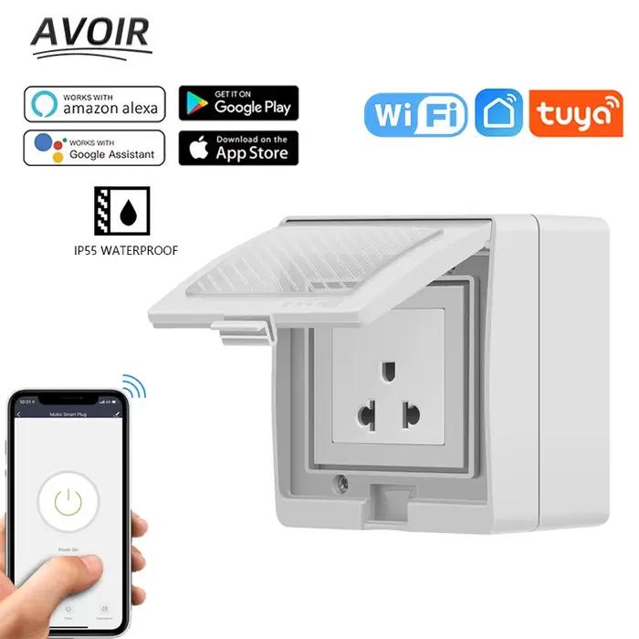 Prise électrique intelligente Tuya
