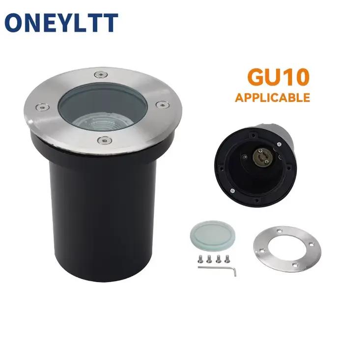 Spot Lumineux LED Encastrable dans le Sol, Éclairage d'Extérieur, Étanche, 12V 85-265V, GU10 MR16