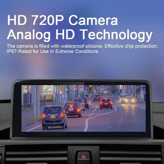 Caméra de recul pour voiture AHD 720P HD Vision nocturne Fisheye 360 °