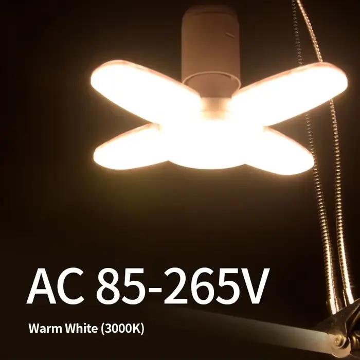 Ampoule LED pour ventilateur pliable E27 220V 110V