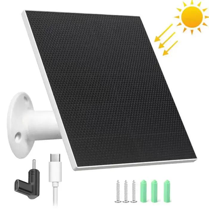 Panneaux solaires 10W pour Ring Stick Up Cam/Pro Battery Spotlight Cam Plus/Pro