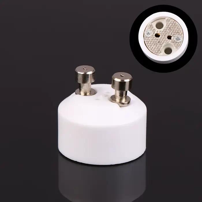 Douille en céramique pour ampoule halogène LED, GU10 à MR16, G4, GU5.3, dean 6.35, adaptateur à broc