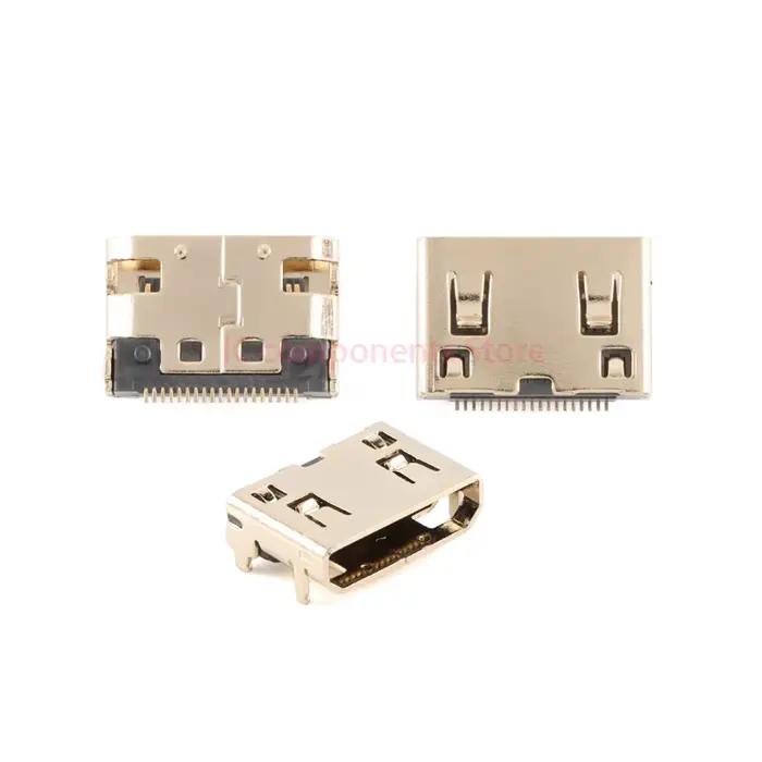 Connecteur d'interface HDMI HD SMD 19 broches 19P