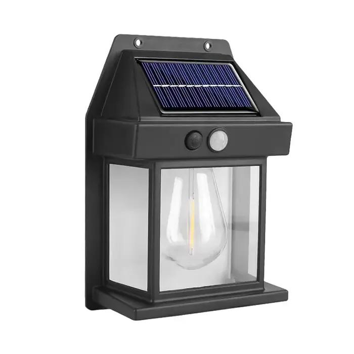 Lampe solaire extérieure puissante jardin lampadaire à énergie