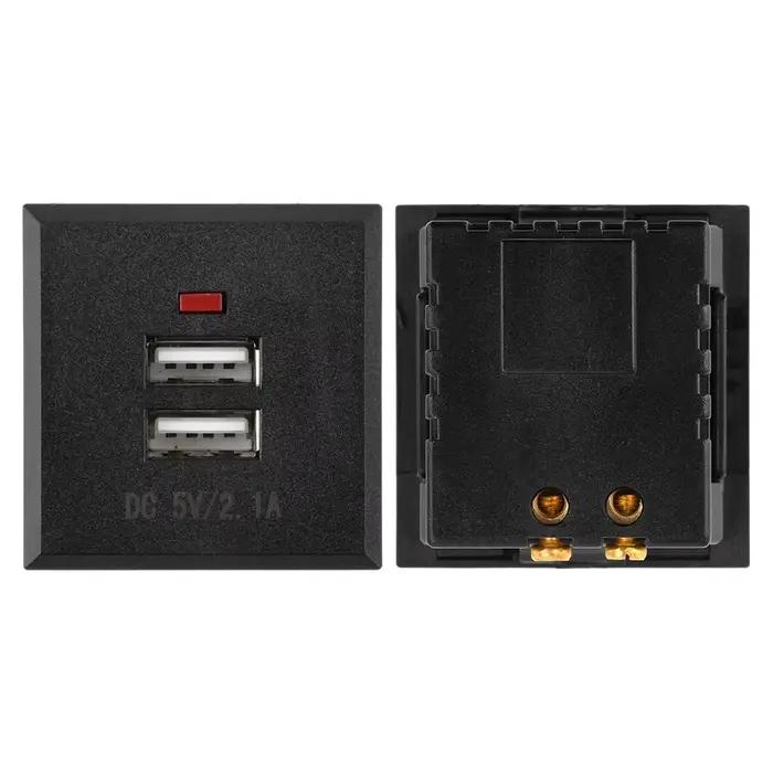 5V 2.1A double prise de courant USB intégré chargeur de téléphone portable
