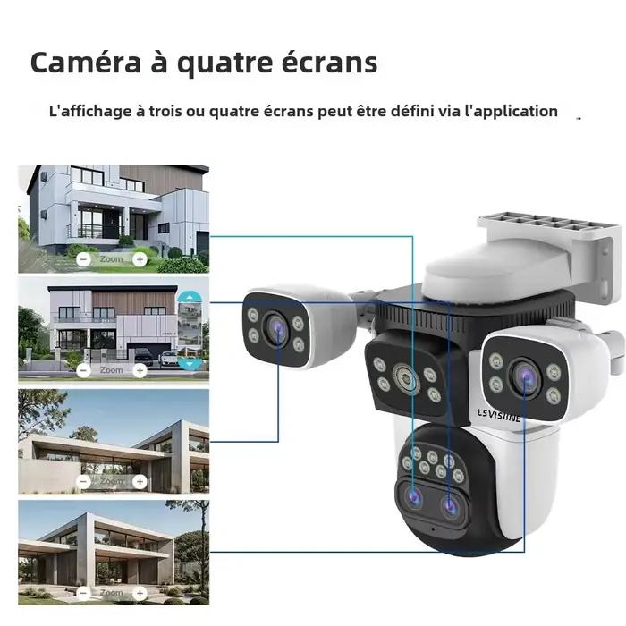 LS VISION 20MP 3 * écrans Surveillance à domicile caméra Wifi 10X Zoom