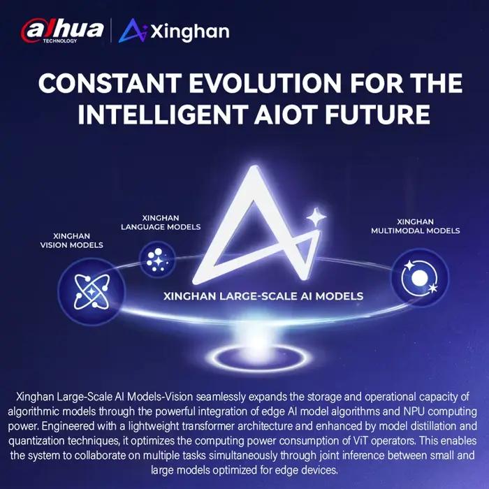 Caméra d'alarme sonore et lumineuse Dahua Original 8MP WizColor Rouge Bleu pour surveillance intérieure et extérieure avec détection intelligente AI et communication bidirectionnelle