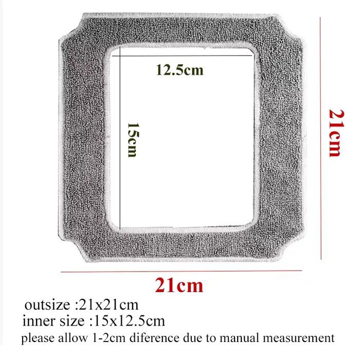 Serpillères de nettoyage de verre pour Robot nettoyeur de vitres ABIR WD8, chiffons de vêtements lav