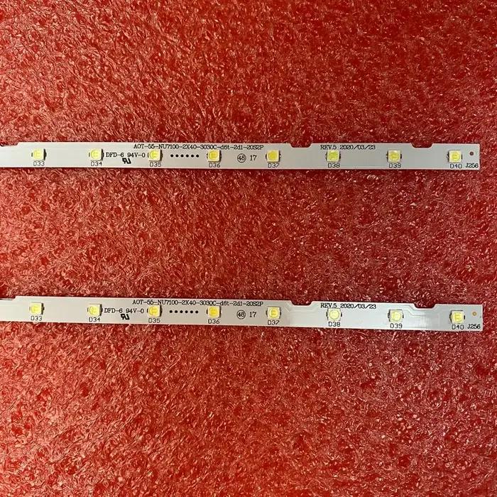 Bande LED pour Samsung UE55NU7025 UE55NU7026 UE55N5500 UE55NU7175 UE55NU7120 UE55NU7179 UE55NU7099 U