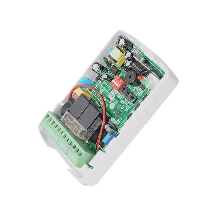 Panneau de commande de volet roulant multifonctions AC220V pour rideaux et volets roulants universellement compatibles avec interrupteur de limitation, cellule photoélectrique, lumière d'alarme et interrupteur manuel occasions spéciales à offrir