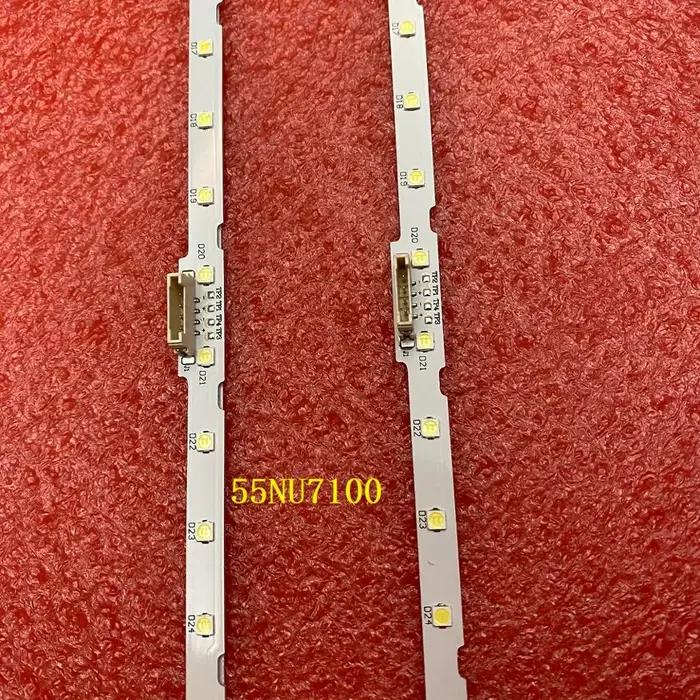 Bande LED pour Samsung UE55NU7025 UE55NU7026 UE55N5500 UE55NU7175 UE55NU7120 UE55NU7179 UE55NU7099 U