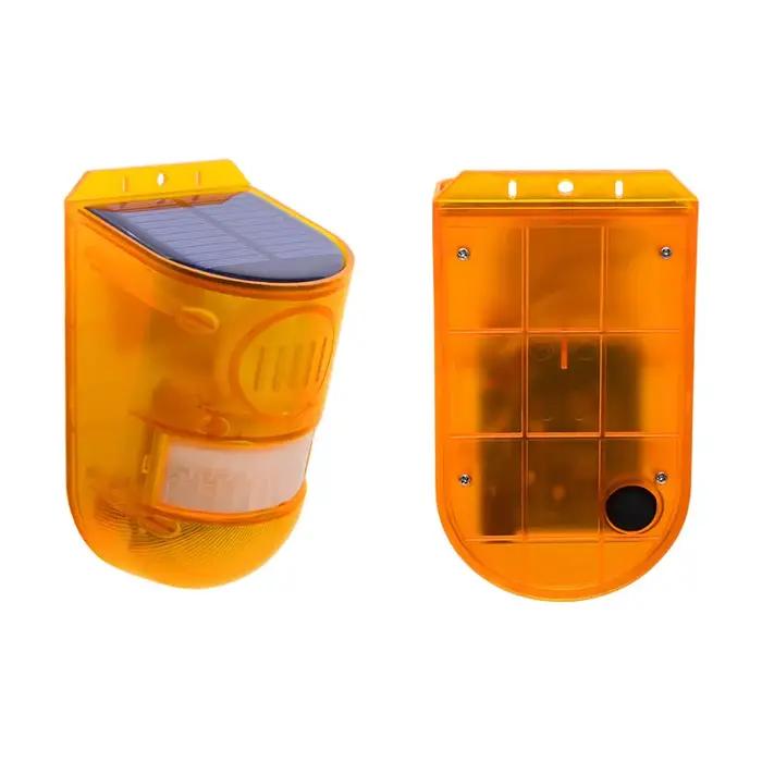 Alarme de capteur de mouvement infrarouge solaire