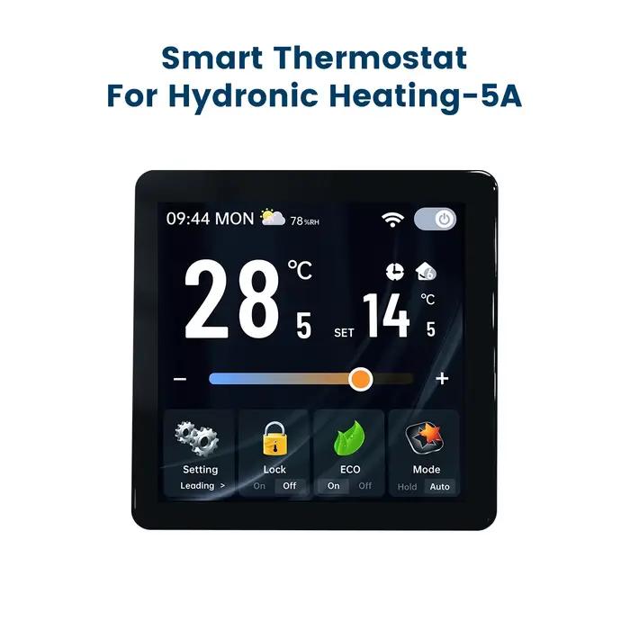 GIRIER Tuya WiFi Thermostat écran TFT régulateur de température intelligent pour chaudière à eau/gaz