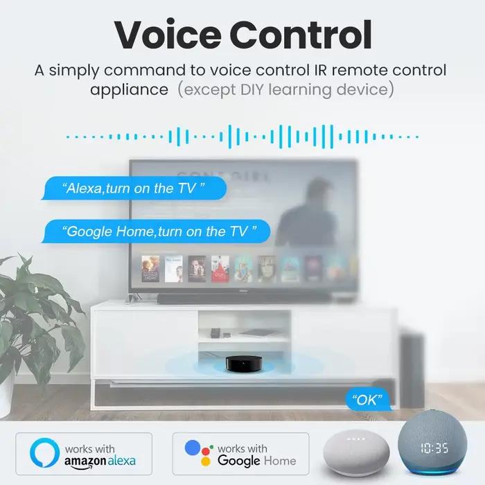 AVATTO Tuya WiFi IR télécommande maison intelligente contrôleur infrarouge pour climatiseur tous les téléviseurs LG TV Support Alexa Google Home