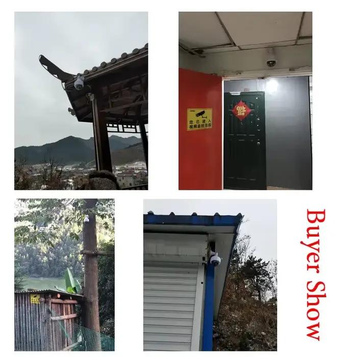 Fausse caméra dôme blanche clignotante haute vitesse système de sécurité CCTV intérieur et extérieur dissuasion contre le vol et le vandalisme pour maison et entreprise