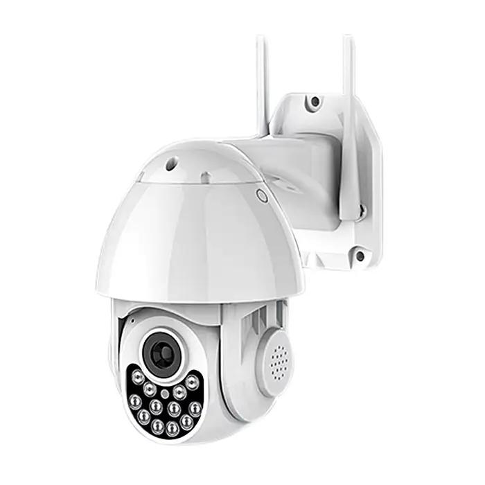 Caméra de sécurité extérieure Tuya 3MP PTZ Wifi avec vidéosurveillance Audio IP Compatible avec le s