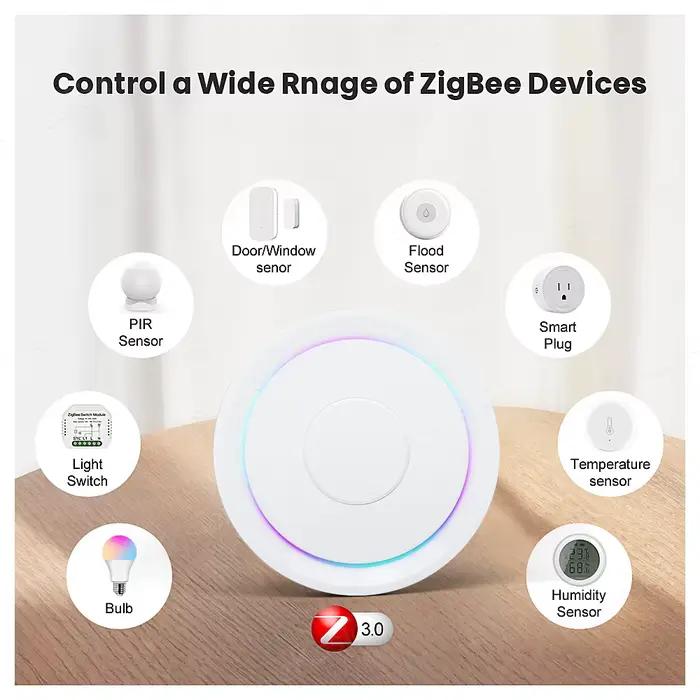 Passerelle Hub Zigbee pour maison connectée