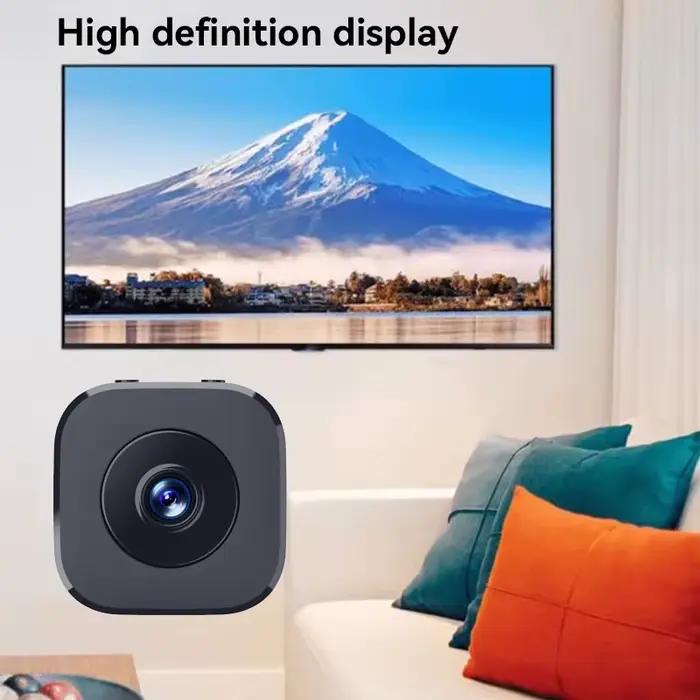 Caméra de sécurité 4K Mini Vision nocturne polychrome