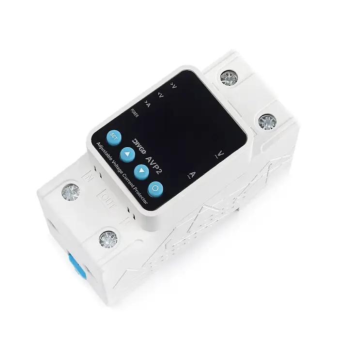 Protecteur de surtension et de sous-tension réglable AVP2 2P avec récupération automatique