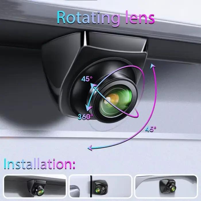 Caméra 720P AHD commutateur CVBS Vision nocturne IP68 étanche 170 °