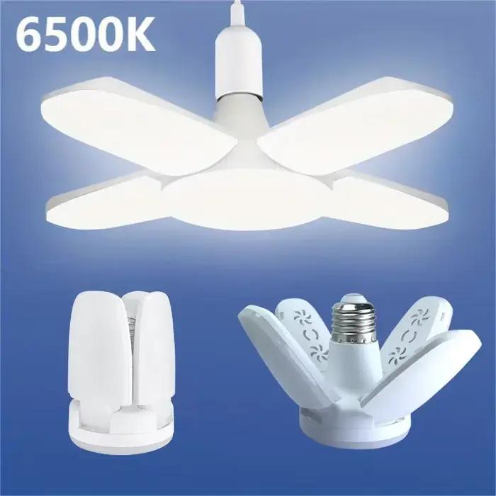Ampoule LED pliable en forme d'éventail