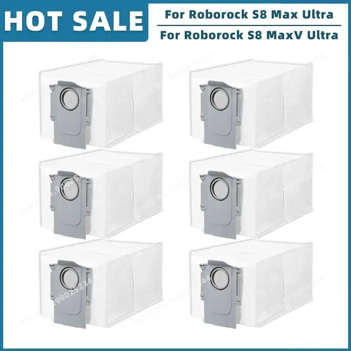 Pièces de rechange pour aspirateur Roborock S8 Max Ultra S8 MaxV Ultra sacs ABS plastique couleur variée pour entretien efficace maison propre confortable