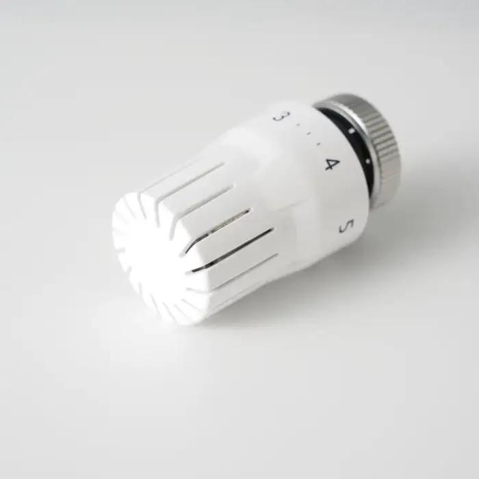 Tête de vanne thermostatique de chauffage M30x1 5 pour radiateurs avec antigel pour la protection et la réglage indépendant de la température