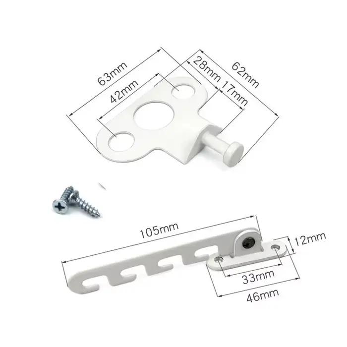 Verrouillage de sécurité pour fenêtres 4 angles réglables bébé enfant sécurité protection anti-vent chambre salon office école hospitalière hôtelier cadeau naissance nouveau-né