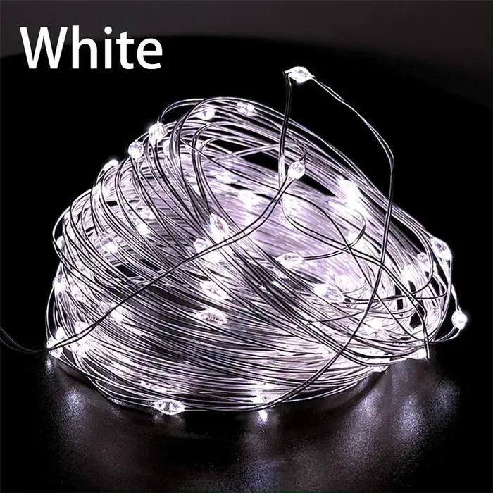Guirlande LED Acosh Neon en fil de cuivre flexible pour décorations de Noël, mariages et autres événements festifs avec plusieurs couleurs d'émission