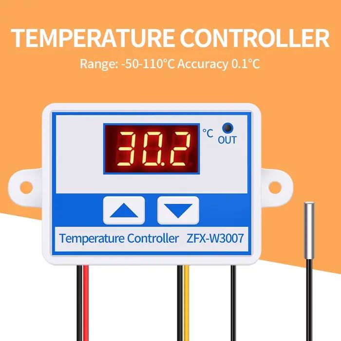 W3007 contrôle numérique température micro-ordinateur Thermostat interrupteur chauffage refroidissem