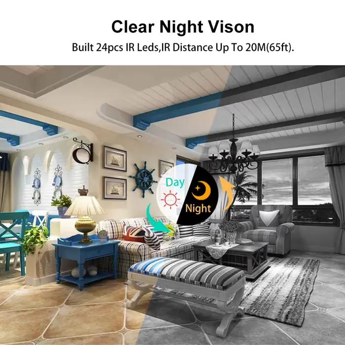Gadinan AHD caméra 720P 1080P 5MP Surveillance de sécurité analogique haute définition IR Vision nocturne CCTV extérieur étanche maison Cam