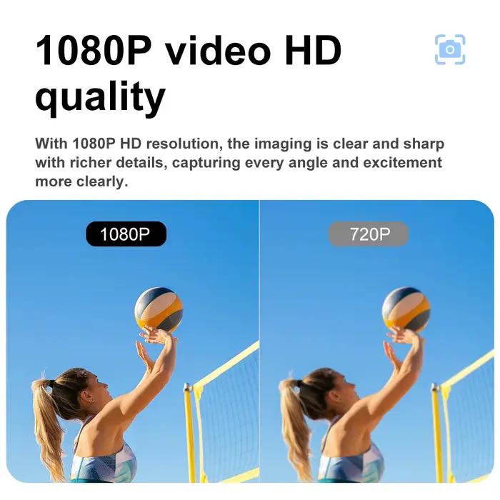 Ourlife A800 Mini caméra 1080P WiFi