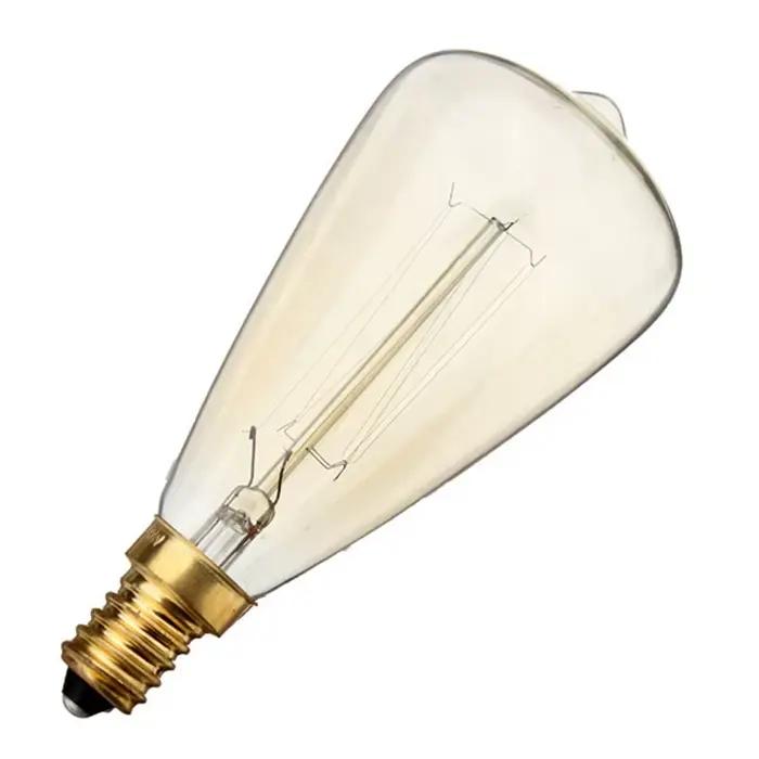 Ampoule Edison à Incandescence Vintage Réétro Décorative Compatible Variateur Pour Salon Bureau Chambre Occasions Spéciales