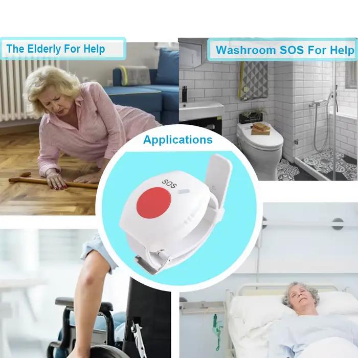 Bouton SOS Tuya WiFi système d'alerte d'urgence pour personnes âgées patients handicapés et familles en sécurité occasions spéciales à offrir