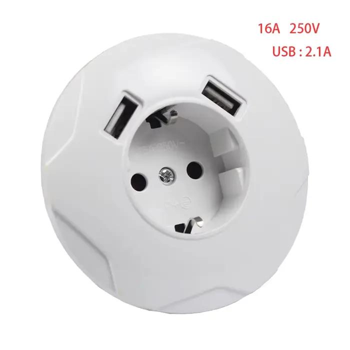 Adaptateur d'extension Standard allemand vers prises électriques ue