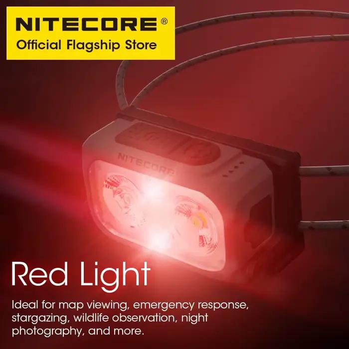 NITECORE NU21 Touristes Faisceau Sauna Lampe USB-C Rechargeable 360 Lumen Courant Pêche observateur