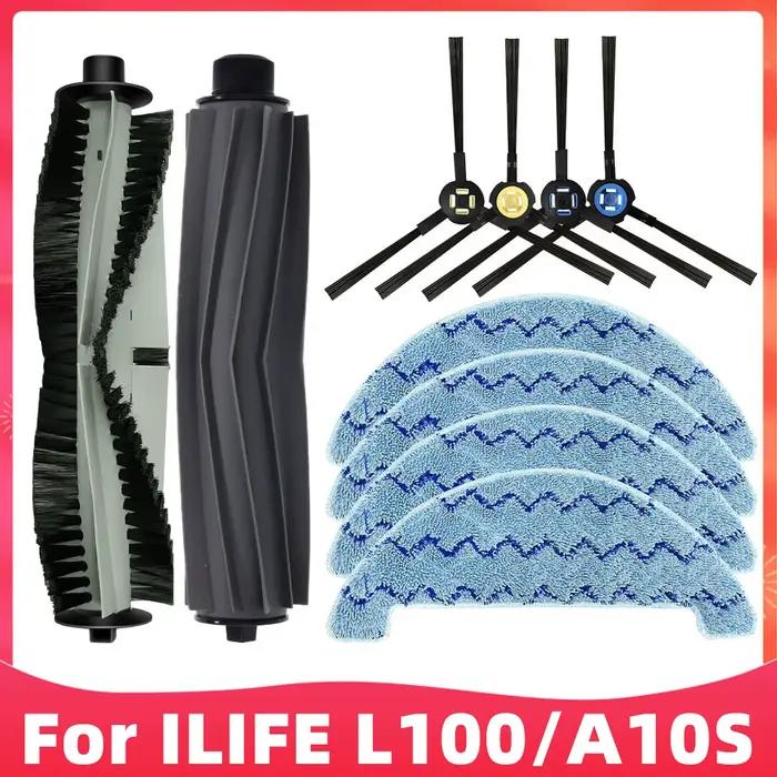 Pièces de rechange pour aspirateur Robot ILIFE L100 / A10S / A80 Plus, accessoires, brosse latérale