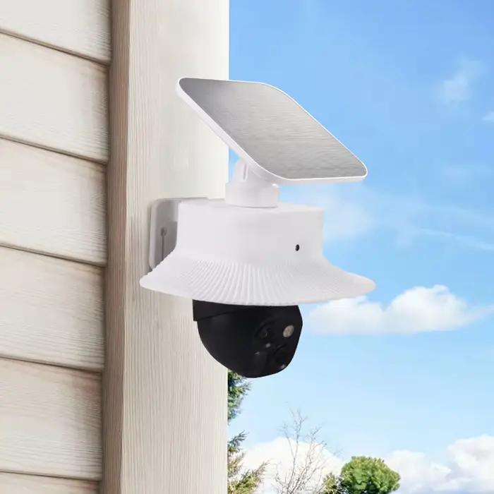 Housse résistante aux intempéries en ABS blanche pour caméra de sécurité Eufy S340 installation facile protection contre la pluie et le soleil occasions spécialesextérieur