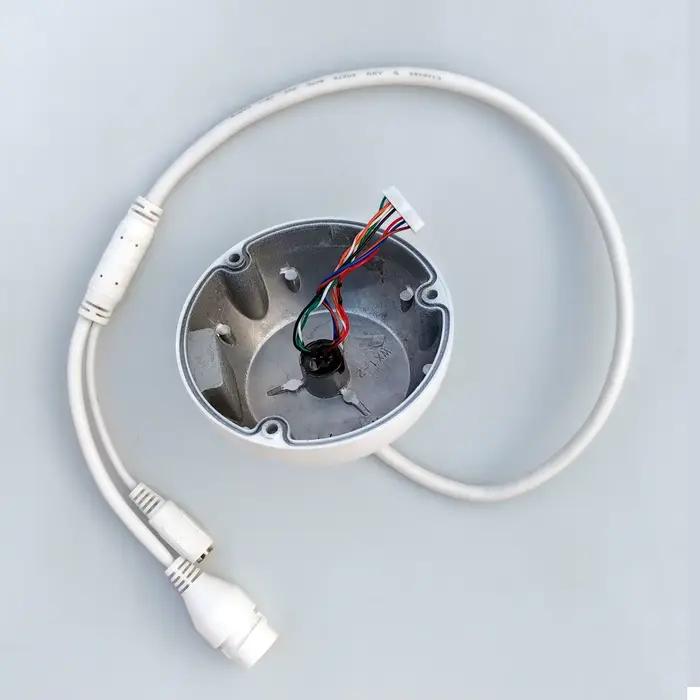 Boîtier de caméra dahua avec câble LAN PoE pour DH-IPC-HDW4631C-A IPC-HDW4431C-A IPC-HDW4433C-A