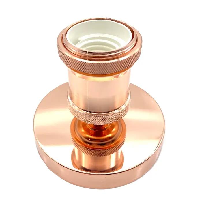 Douille de lampe industrielle vintage rétro E27 E26 avec rose de plafond pour décoration intérieure et extérieure style Edison occassions spéciales